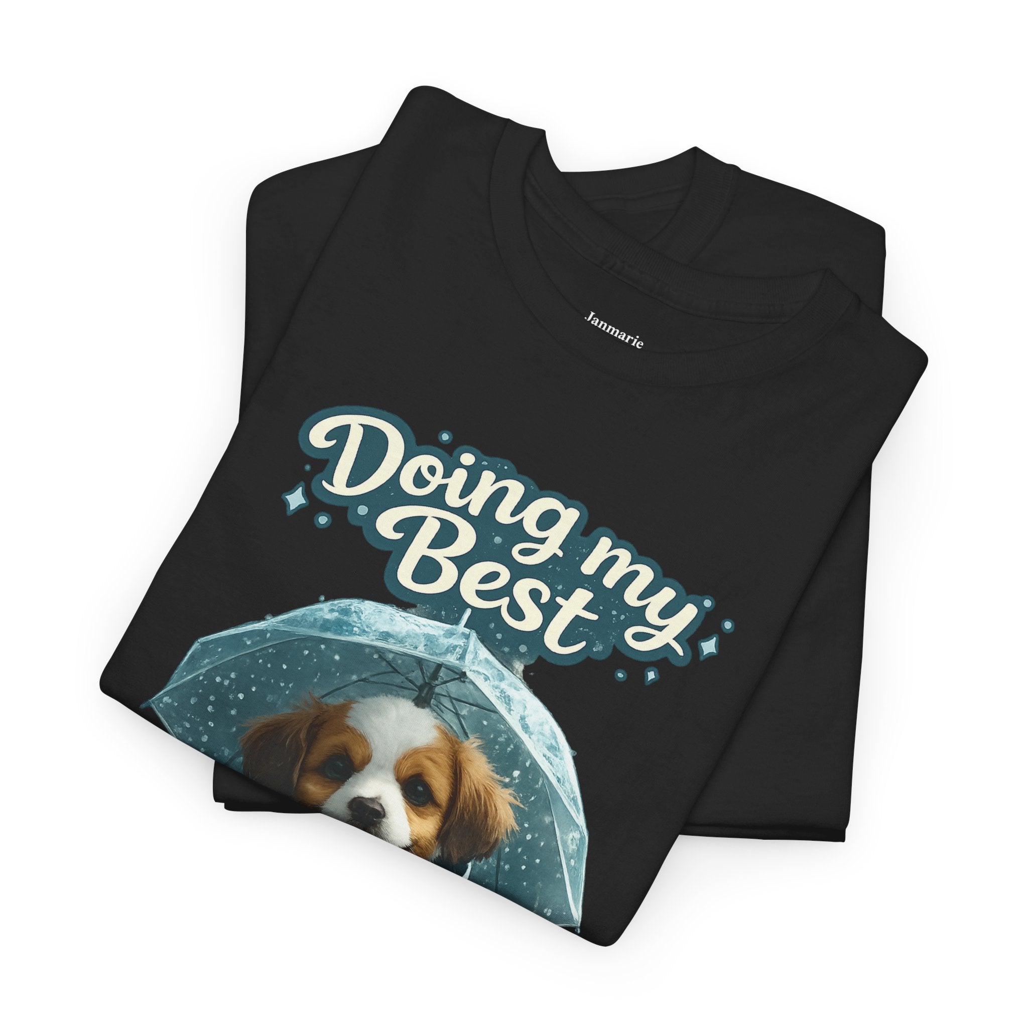 Doing My Best Cute Puppy Graphic Tee | Cozy Comfort Shirt