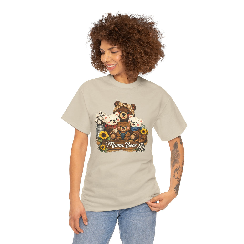 Mama Bear Tee | Mama Bear Typography Shirt Gift for MOM