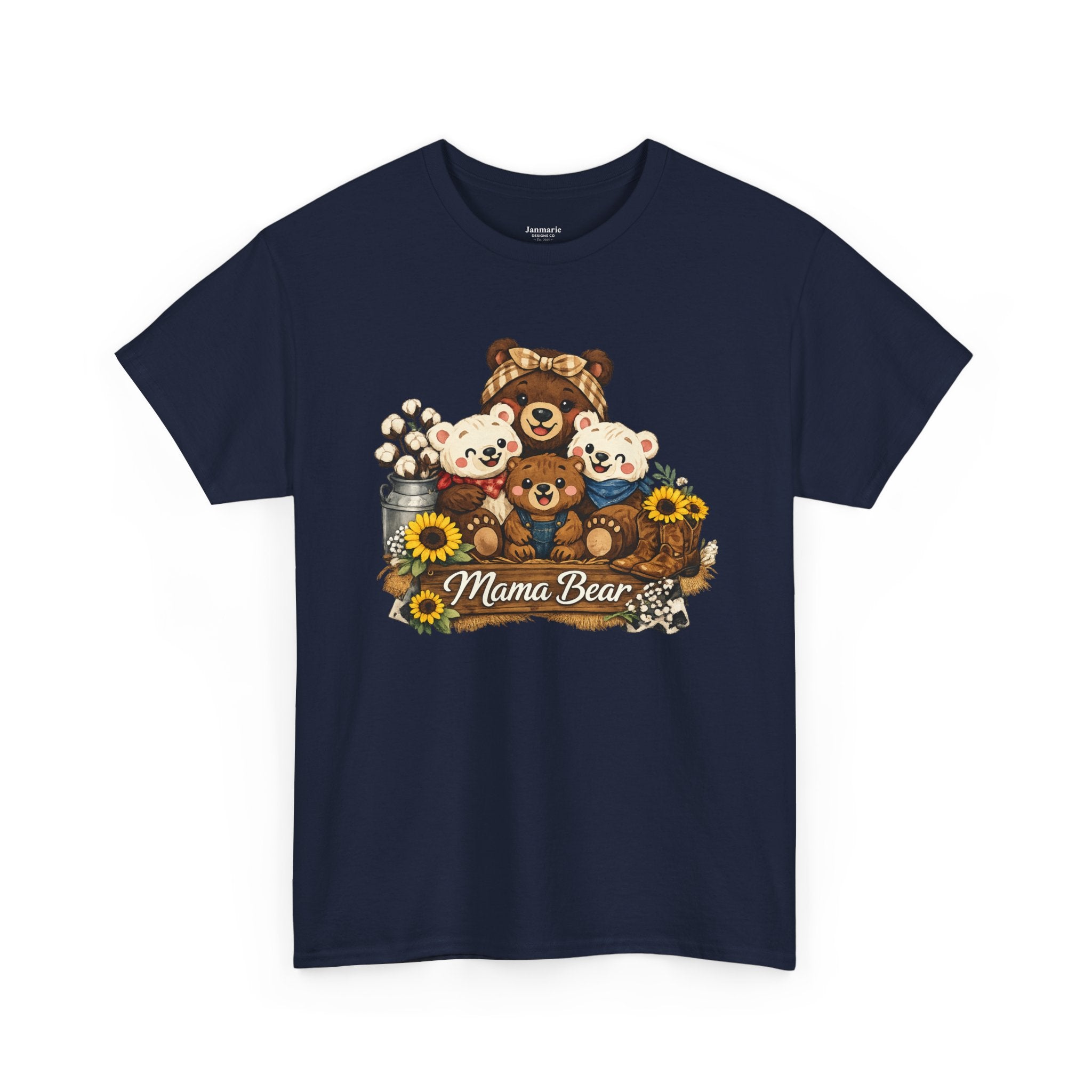 Mama Bear Tee | Mama Bear Typography Shirt Gift for MOM