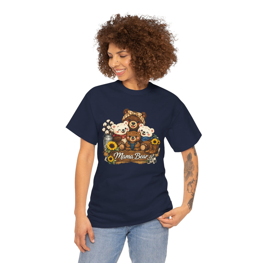 Mama Bear Tee | Mama Bear Typography Shirt Gift for MOM