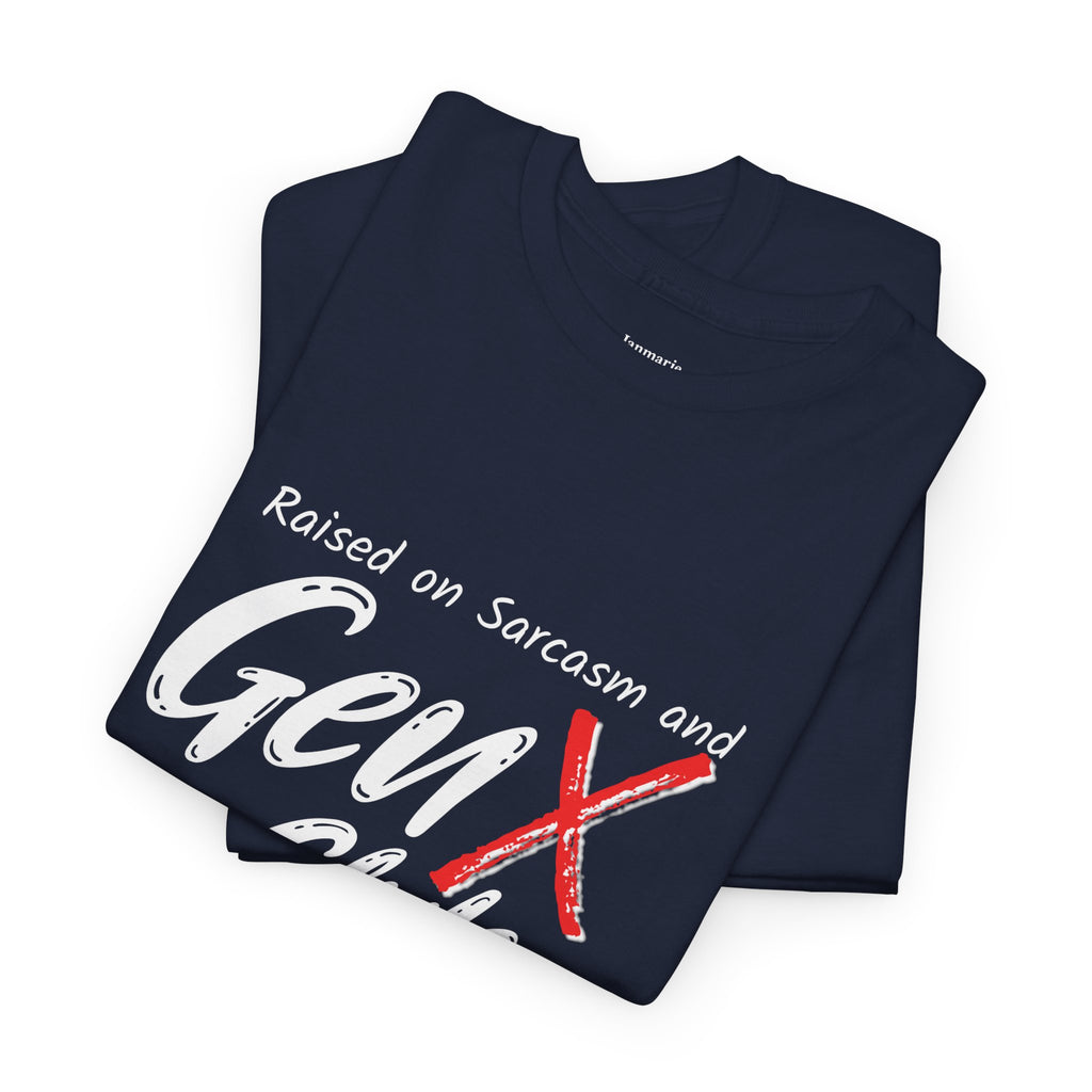 Gen X Club Tee | "Raised on Sarcasm and Saturday Morning Cartoons"  80s Nostalgia