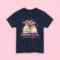 Addicted to the Next Chapter Book Floral Tee | Reading Shirt, Book Lover gift for her