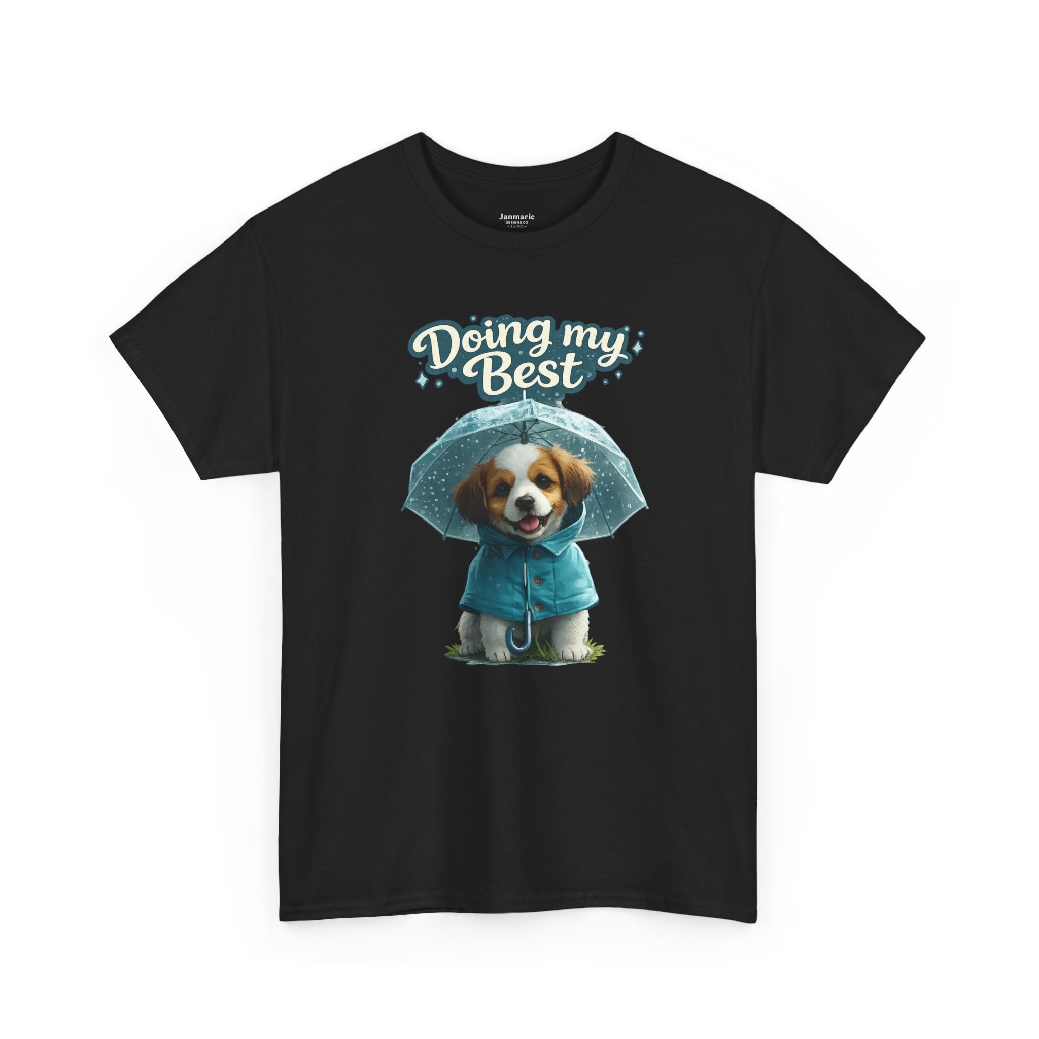 Doing My Best Cute Puppy Graphic Tee | Cozy Comfort Shirt