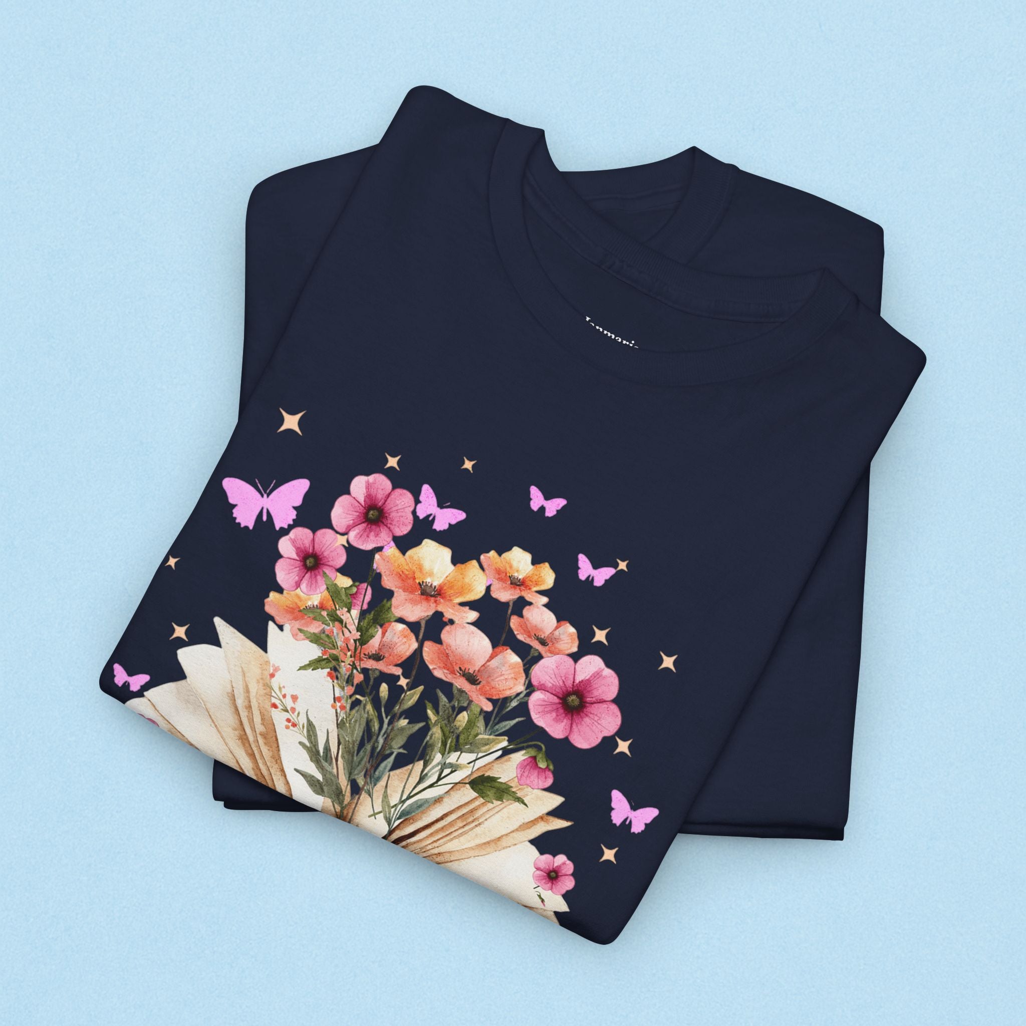 Addicted to the Next Chapter Book Floral Tee | Reading Shirt, Book Lover gift for her