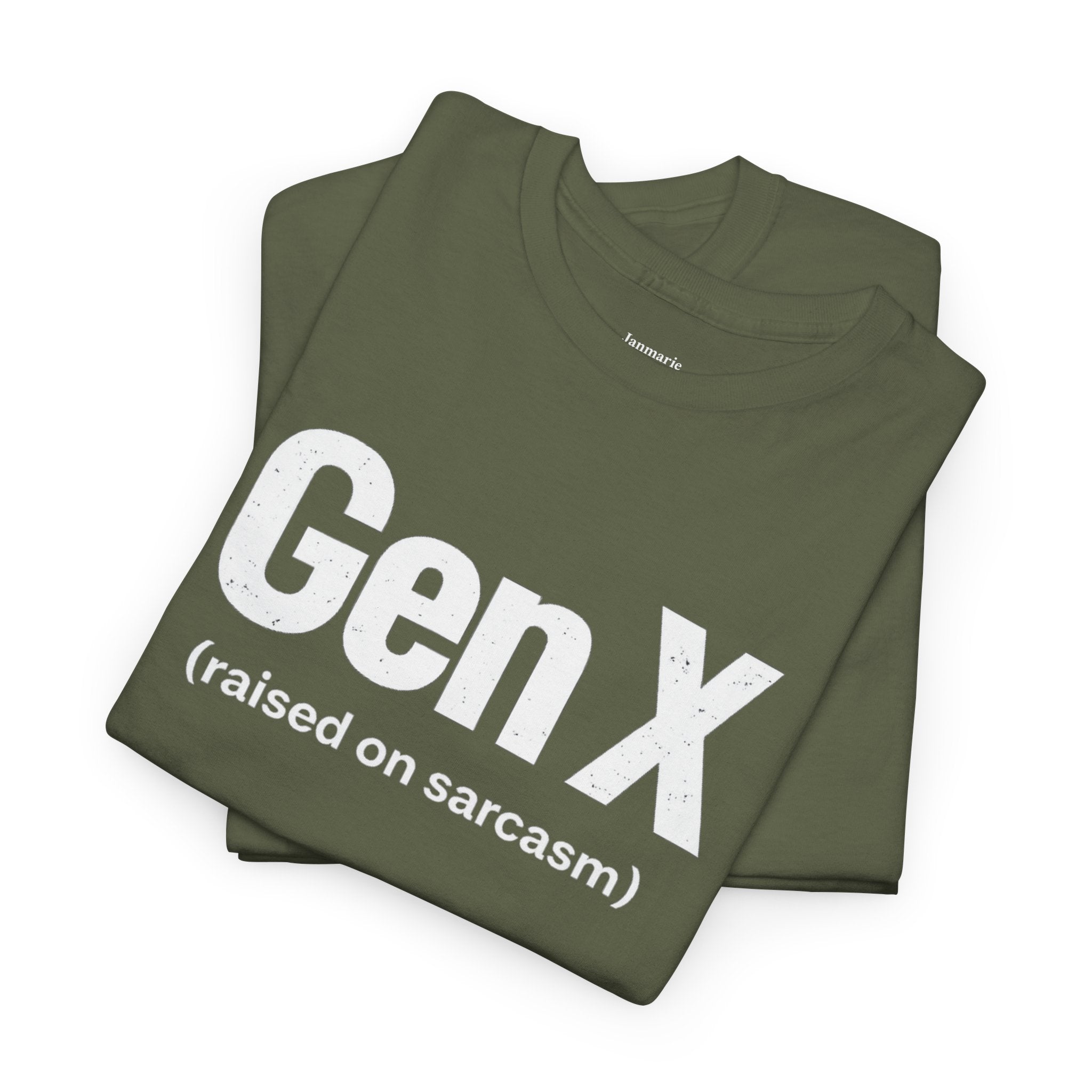 Gen X (raised on sarcasm) Tee | Generation X Shirt, Funny Sarcasm Tee