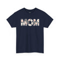 Floral MOM T-Shirt | Mom Typography Tee, Mother's Day Floral Lettering