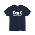 Gen X (raised on sarcasm) Tee | Generation X Shirt, Funny Sarcasm Tee